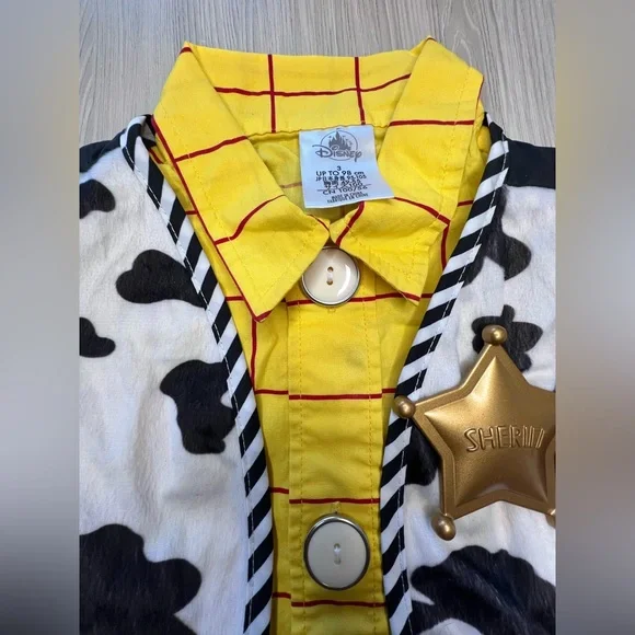 Toy Story Woody Costume for Boys Size 3T Disney Pixar Cowboy Outfit-Pre-Owned - Picture 6 of 7